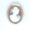 9kt Gold Antique Cameo Brooch