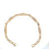 9kt Gold Extra Long Antique Bracelet