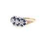 9kt Gold Sapphire &amp; Diamond Ring