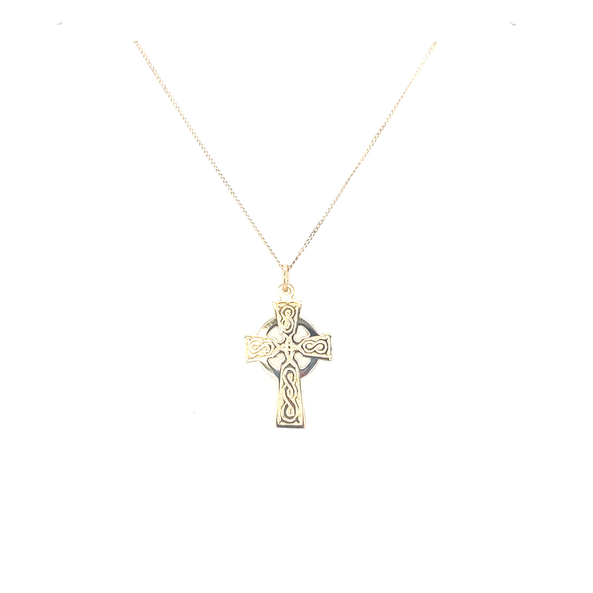 9kt Gold Celtic Cross