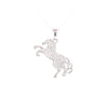 Sterling Silver Horse Pendant