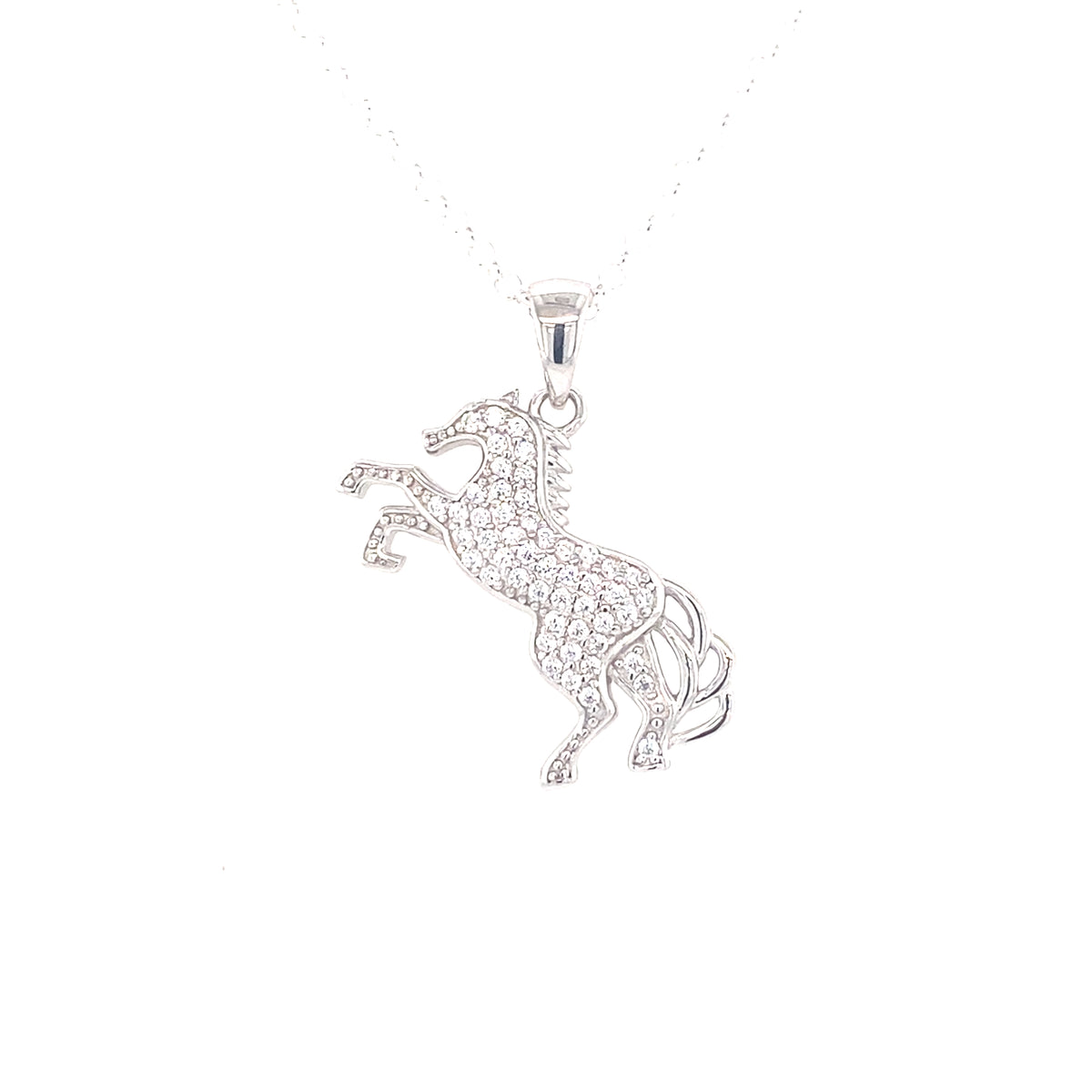 Sterling Silver Horse Pendant