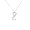 Sterling Silver Infinity Drop Pendant