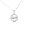 Sterling Silver Infinity Pendant