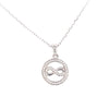 Sterling Silver Infinity Pendant