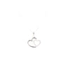 Sterling Silver Double Heart Pendant