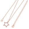 Rose Gold Colour Open Star Pendant from Tipperary