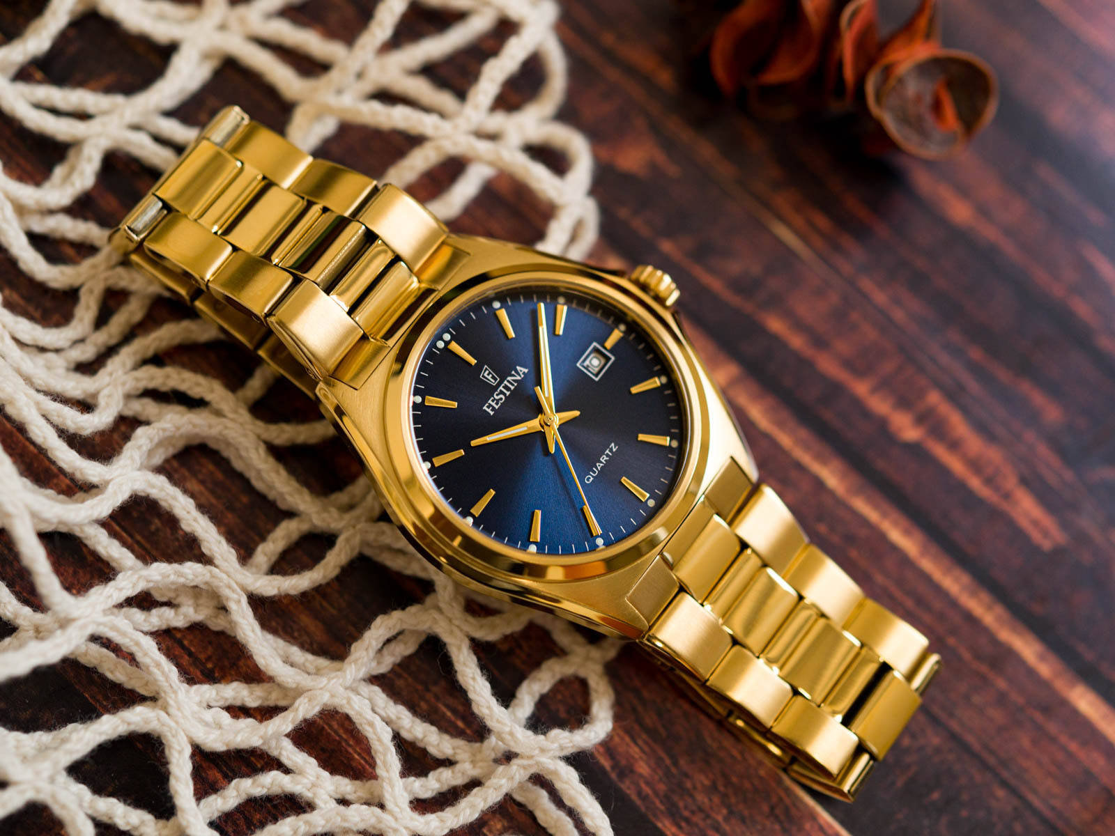 Festina Classic Steel Watch