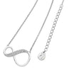 Silver Coloured Infinity Smybol Pendant