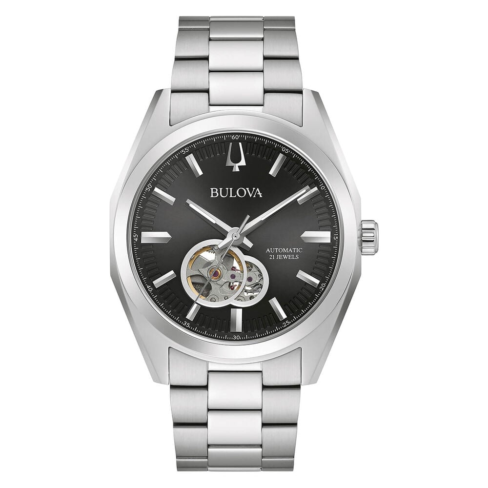 Bulova Surveyor Automatic 42mm Black Dial Bracelet