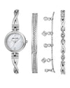 Anne Klein Silver Coloured Watch Set