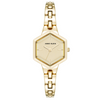 Anne Klein Hexagonal Gold Coloured Watch