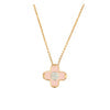 Tipperary Crystal Le Fleur Collection Pink Cubic Zirconia Pendant – Yellow Gold Tone