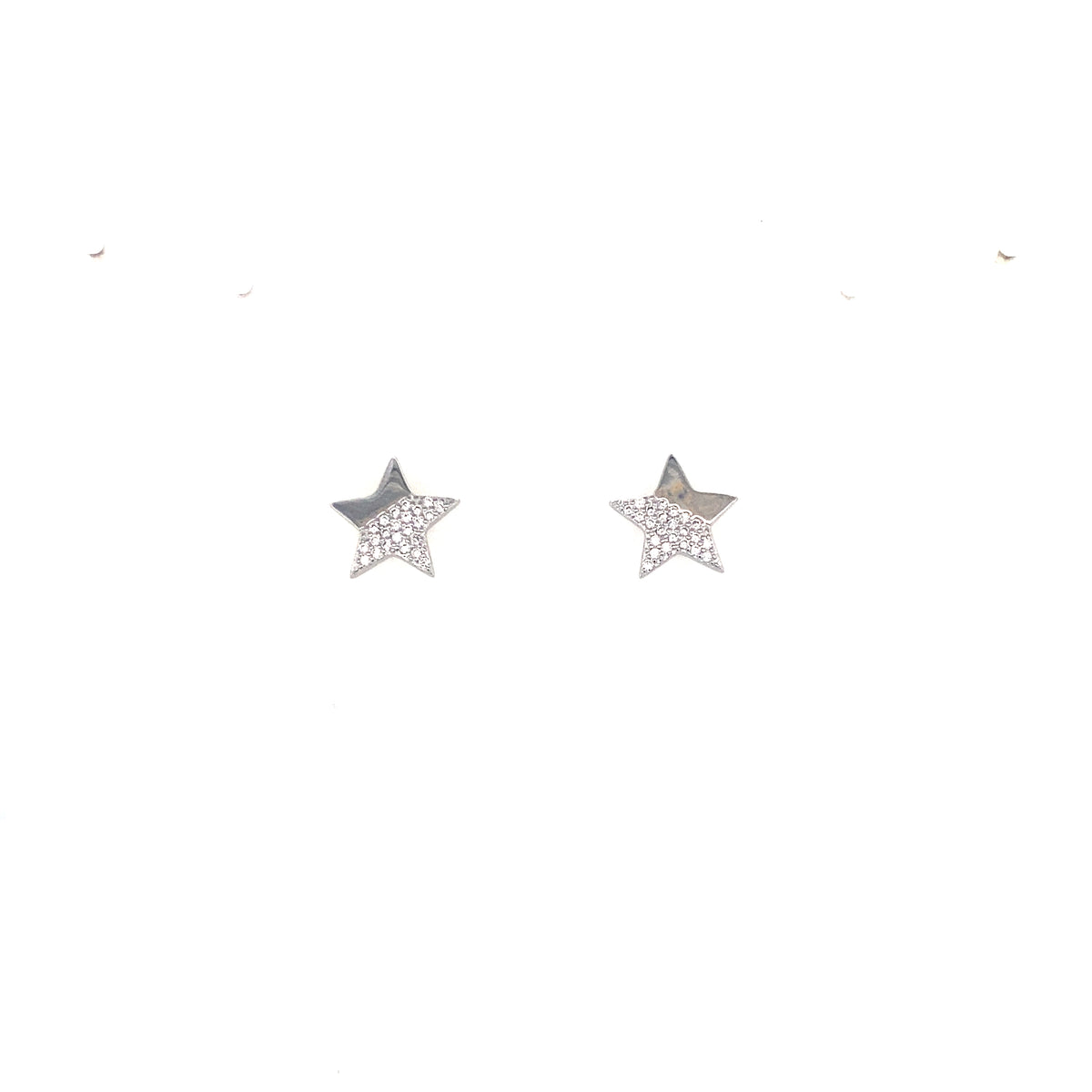 Sterling Silver Star Earrings