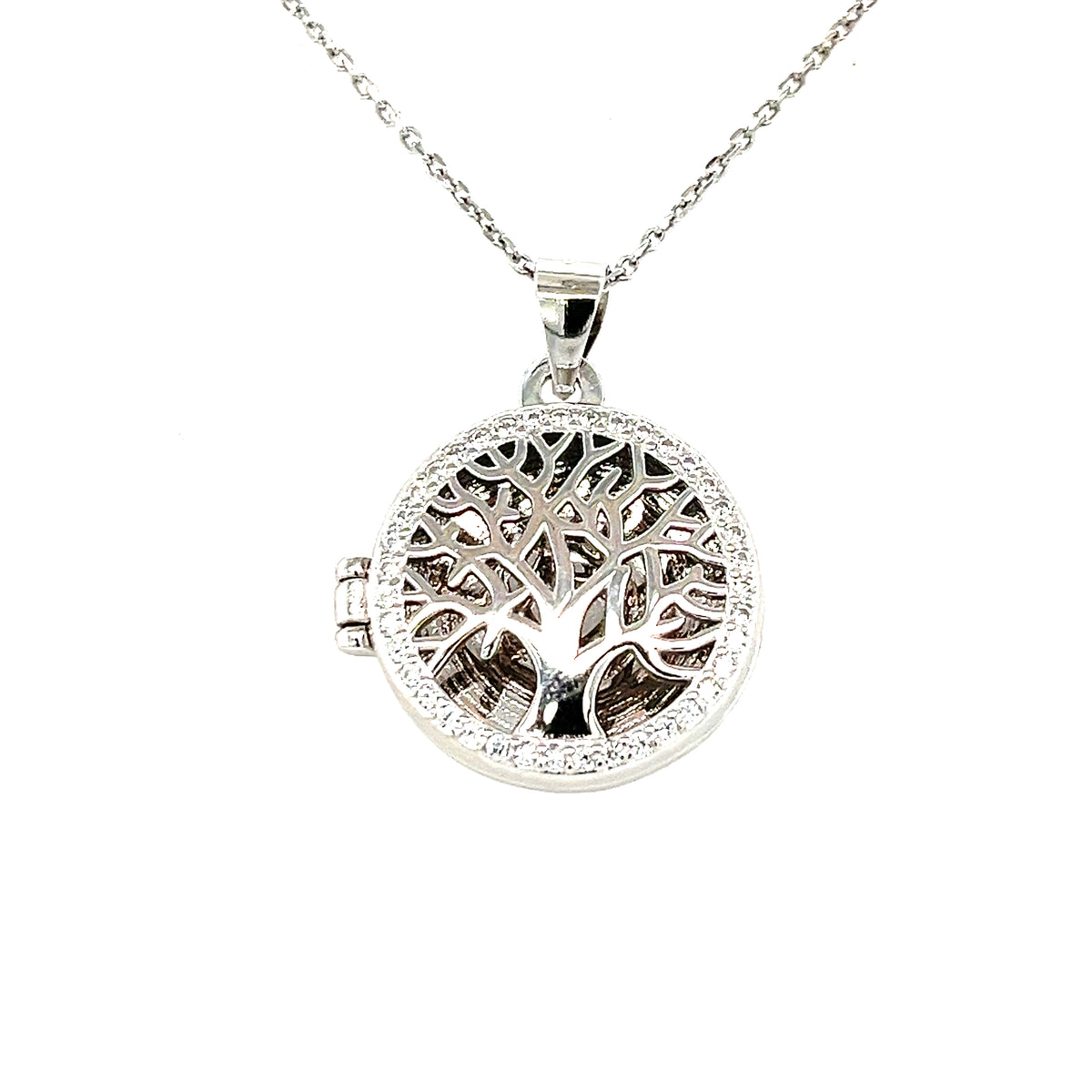 Sterling Silver Tree of Life Locket