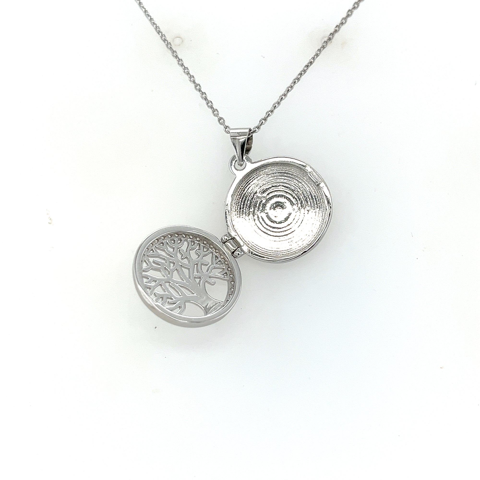 Sterling Silver Tree of Life Locket