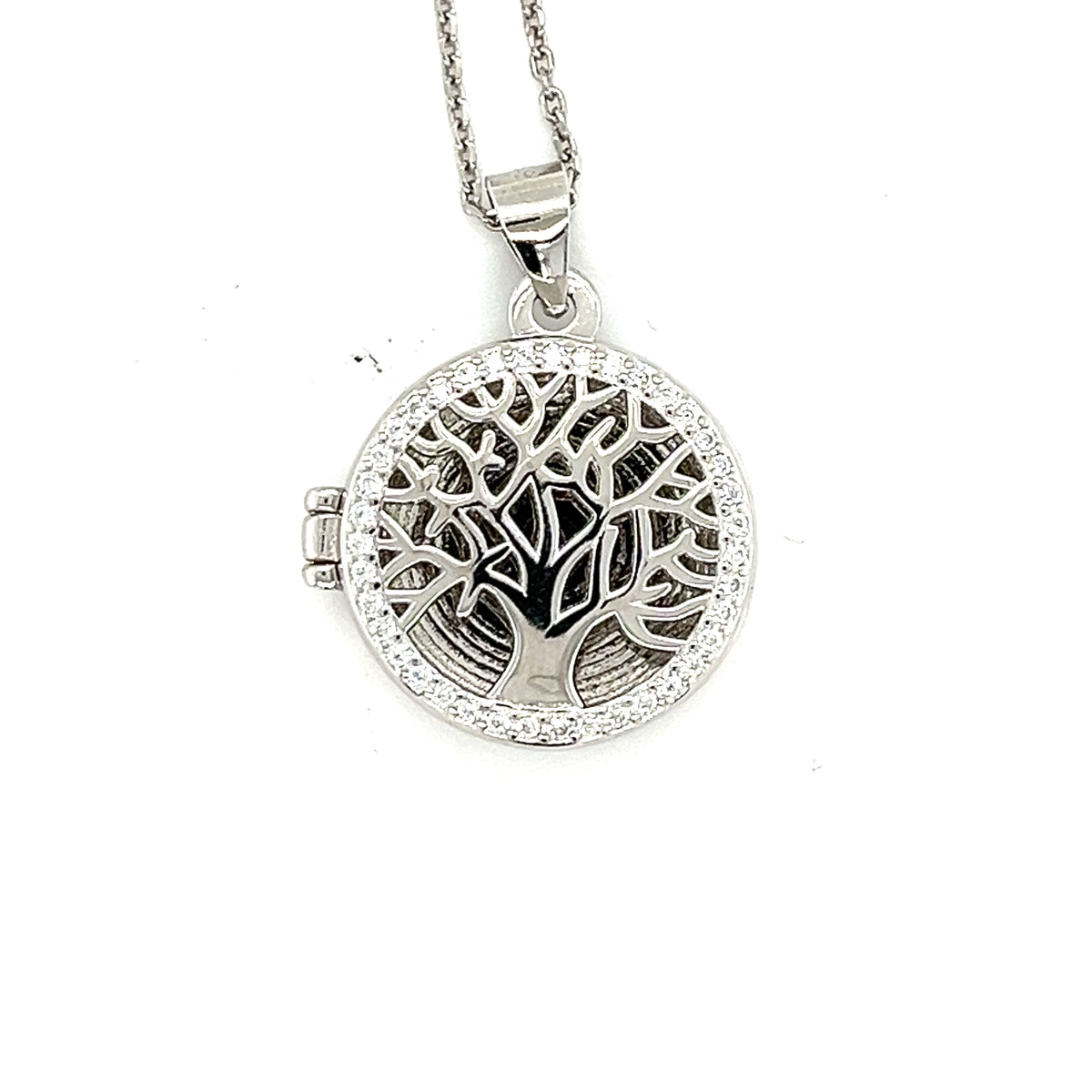 Sterling Silver Tree of Life Locket