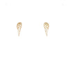 9kt Gold Angel Wing Earrings