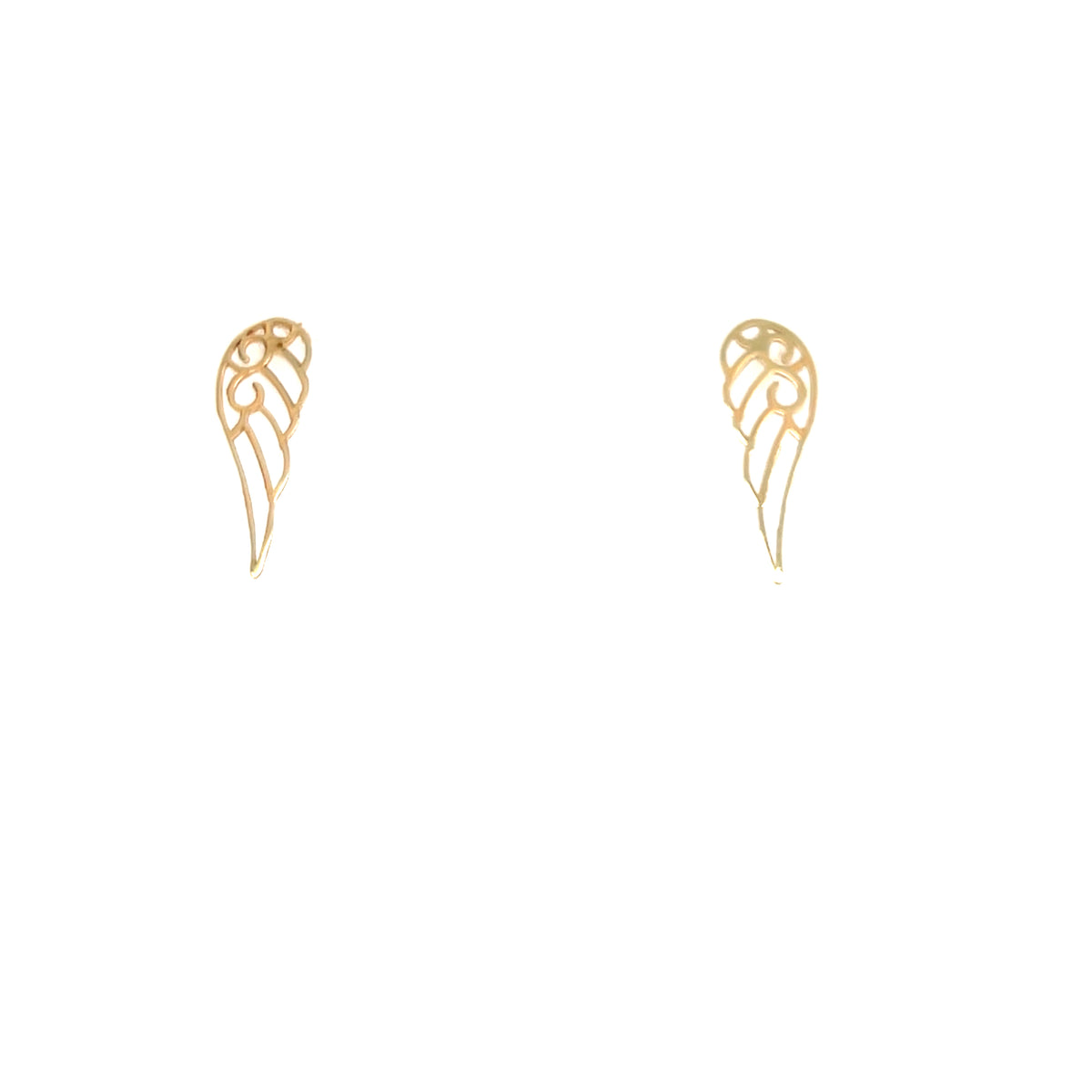 9kt Gold Angel Wing Earrings