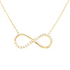 9kt Gold Infinity Pendant