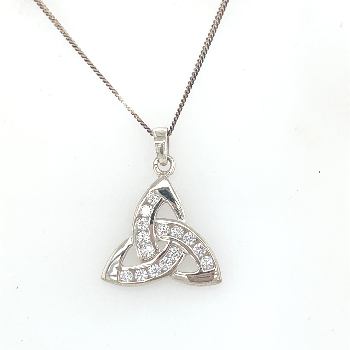 Sterling Silver Trinity Knot Pendant