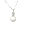 Sterling Silver Pearl Pendant