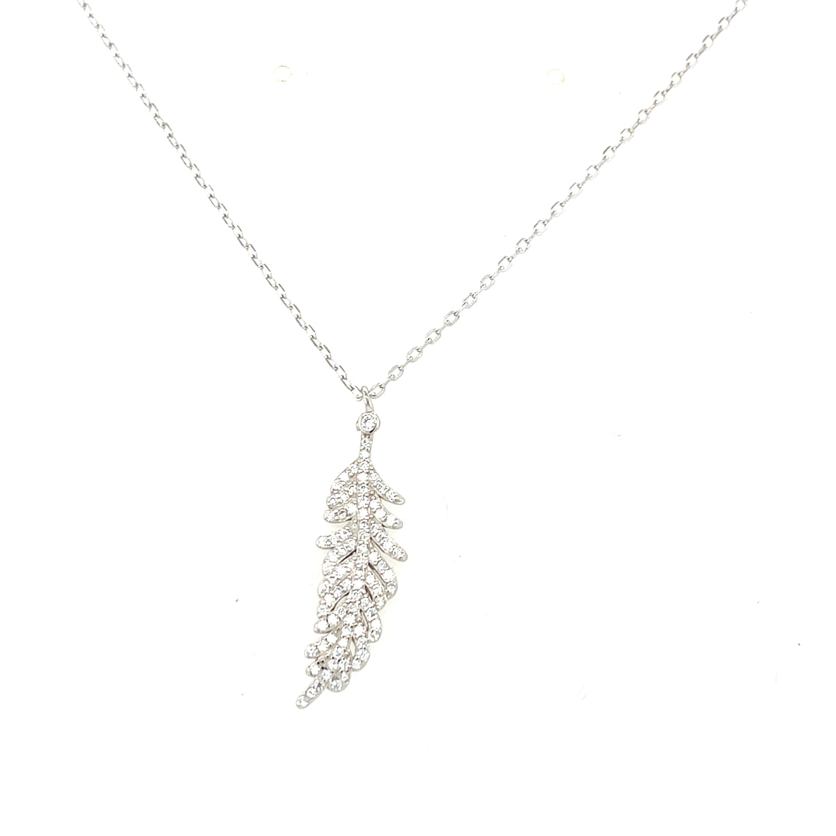 Sterling Silver Leaf Pendant