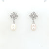 Sterling Silver Pearl Drop Earrings