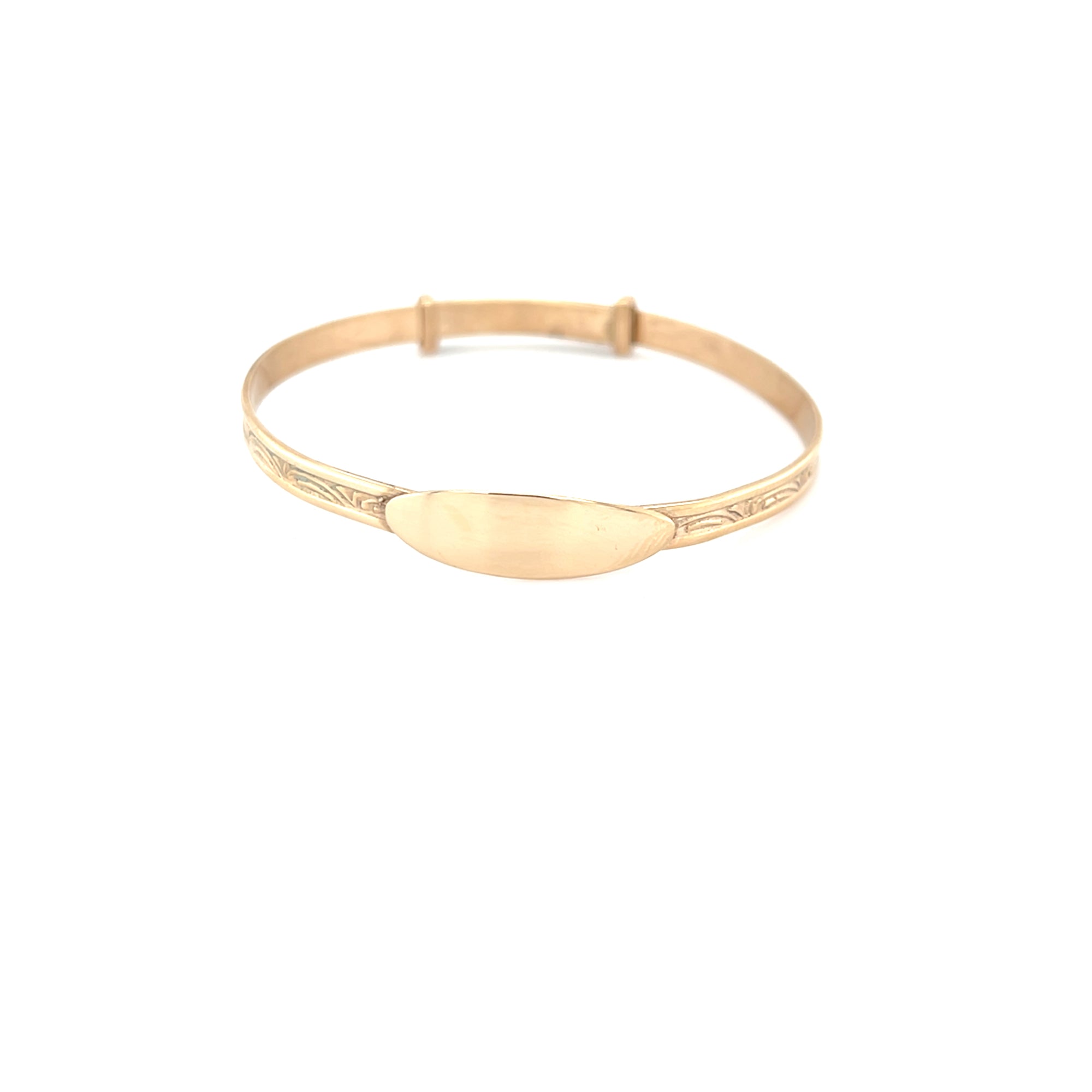 Rolled Gold Baby Bangle