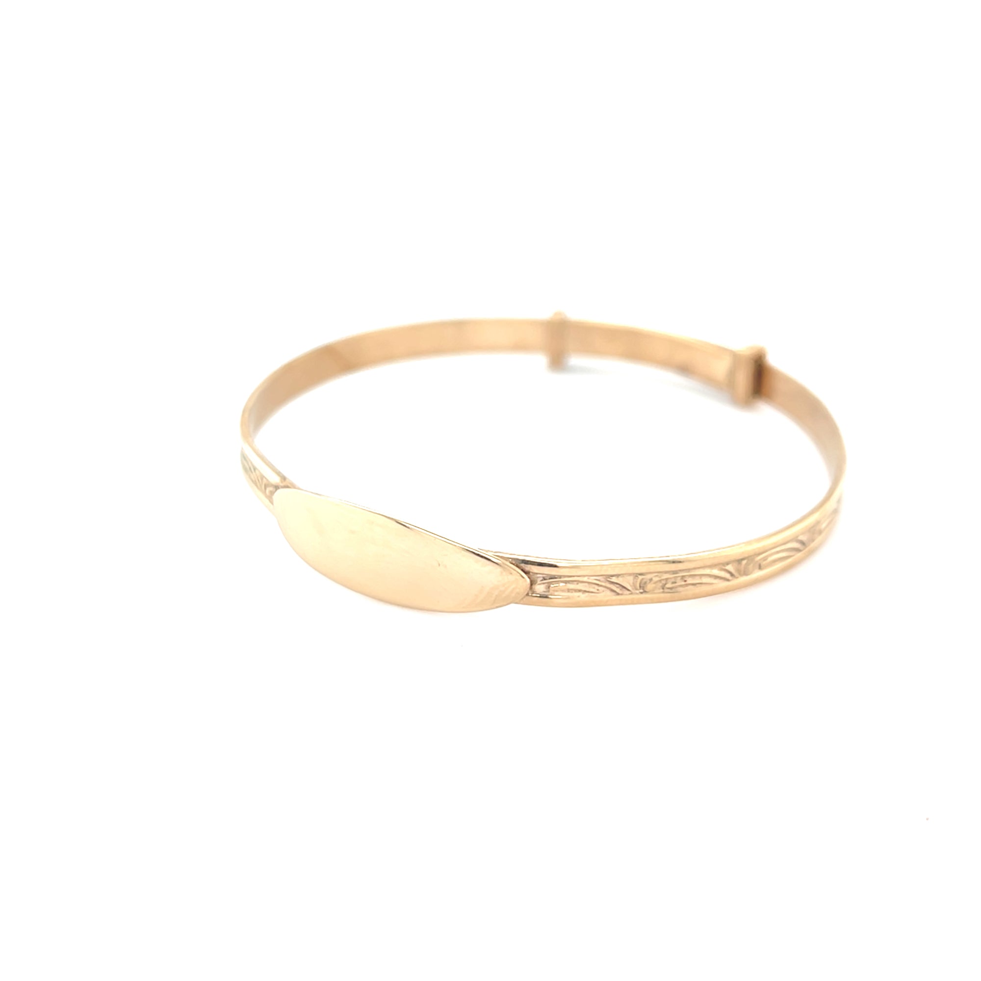 Rolled Gold Baby Bangle