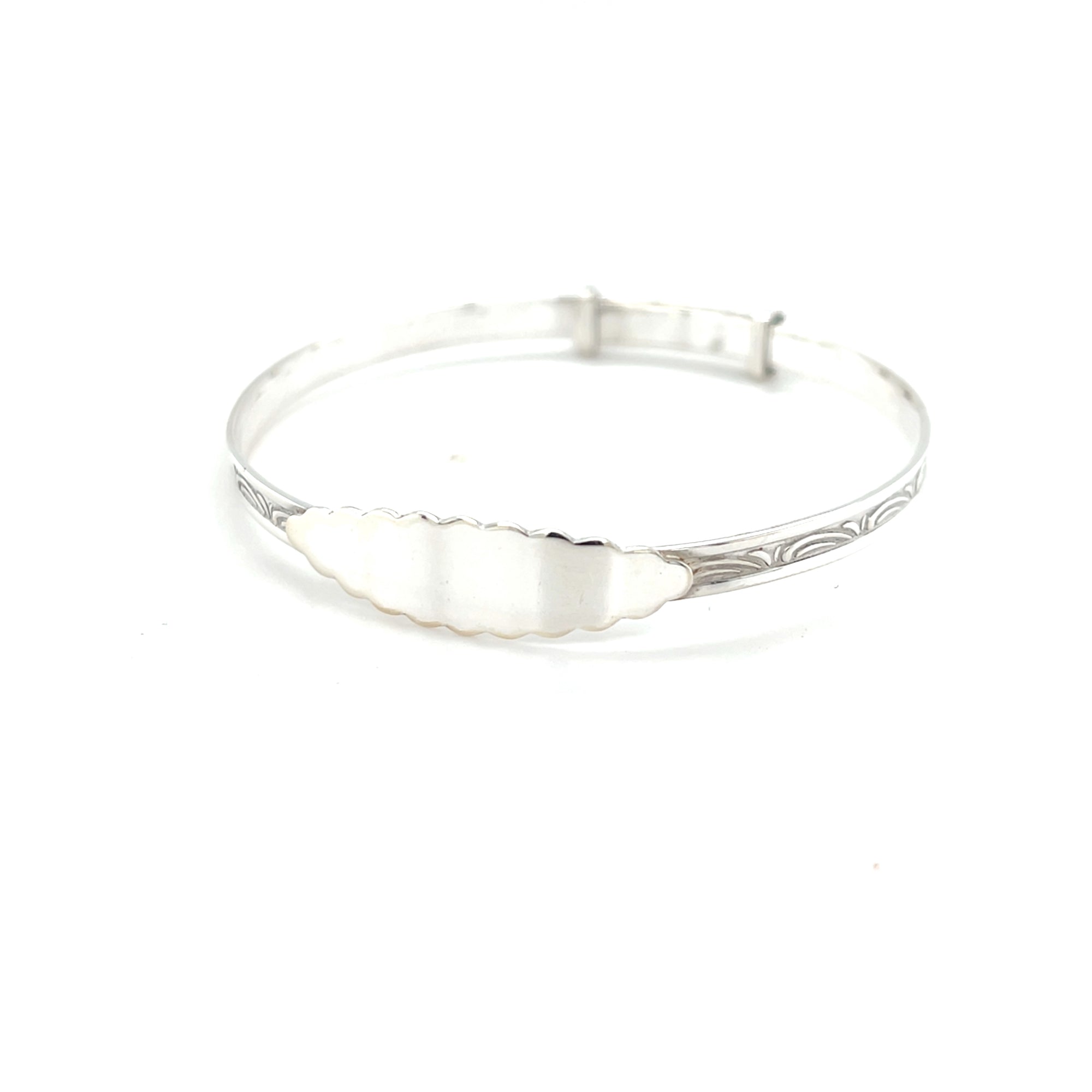 Silver Baby Bangle