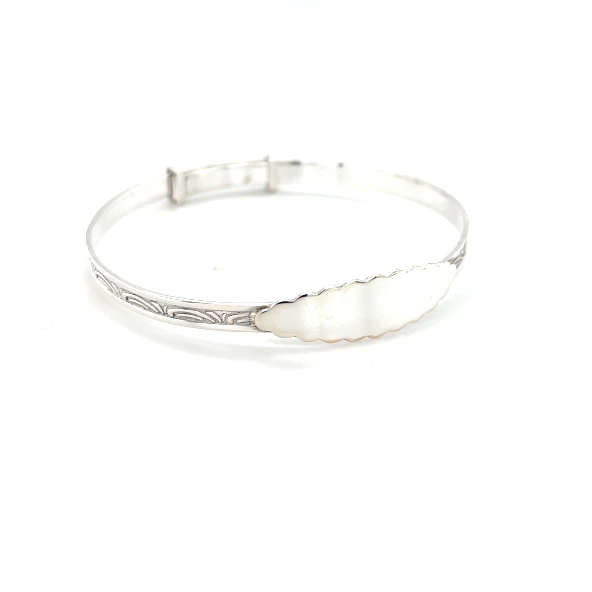 Silver Baby Bangle