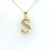 Gold Plated Initial Pendant