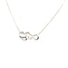 Sterling Silver Heart &amp; Infinity Pendant