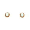 9kt Gold Opal Earrings