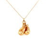 9kt Gold Double Boxing Glove Pendant