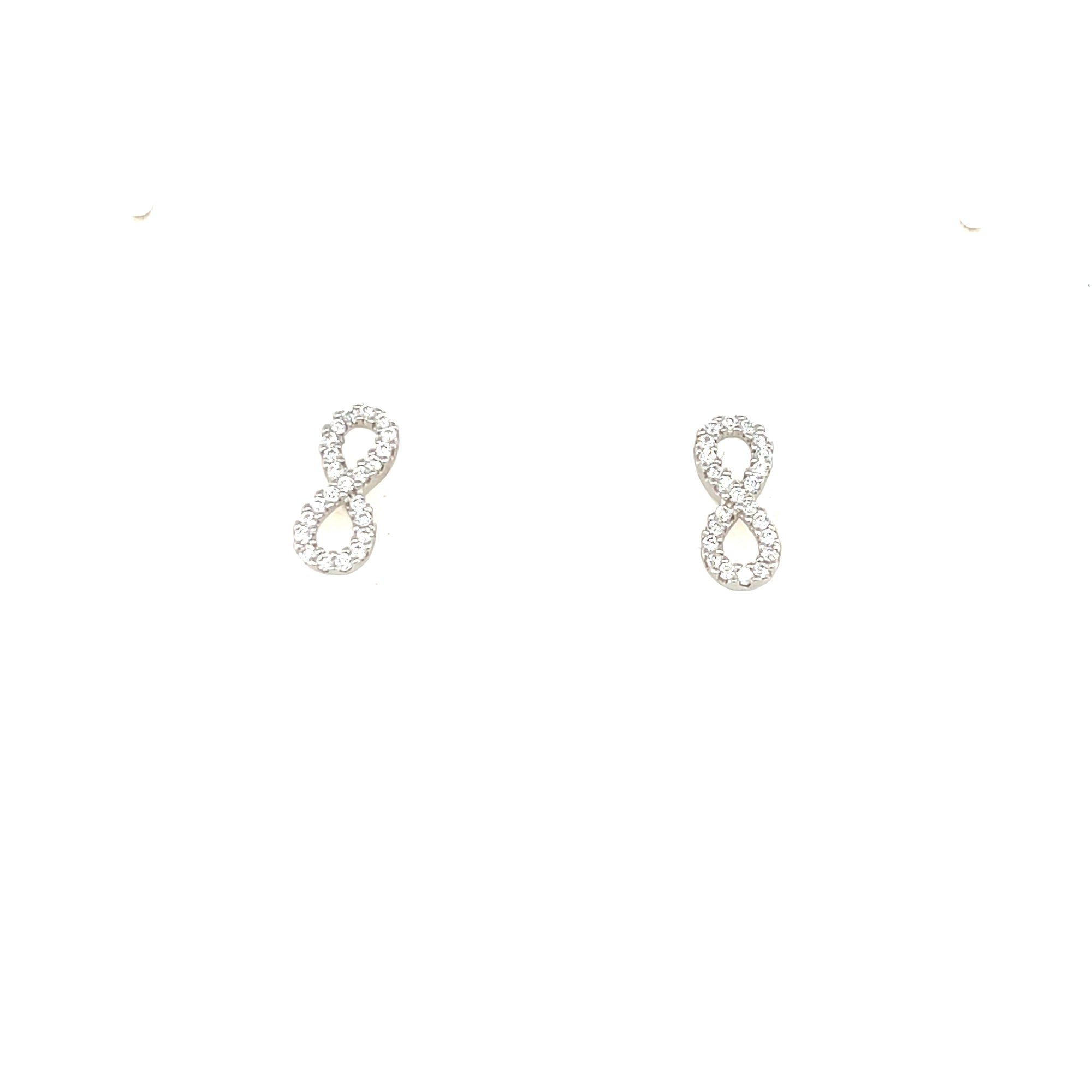 Sterling Silver Infinity Earrings