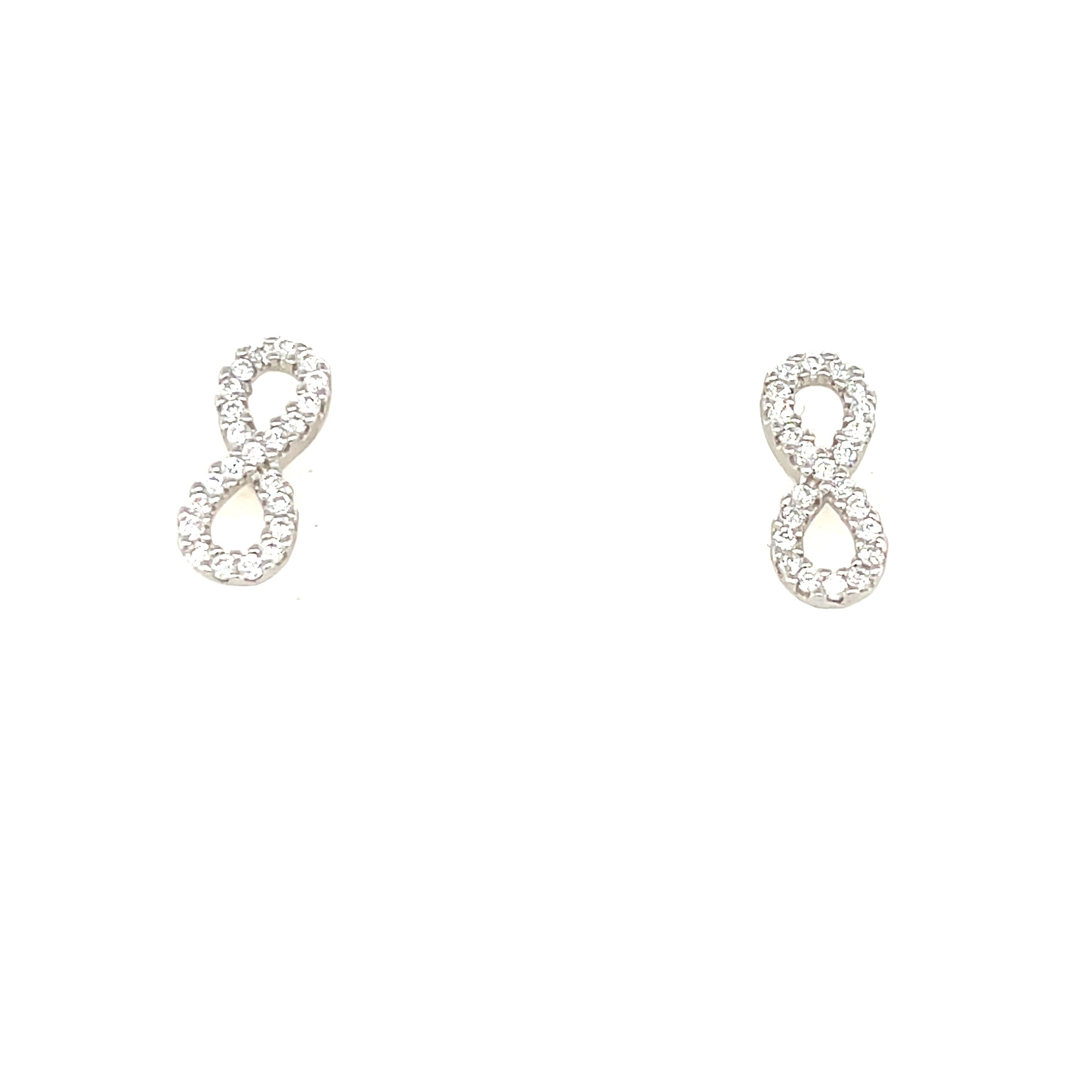 Sterling Silver Infinity Earrings