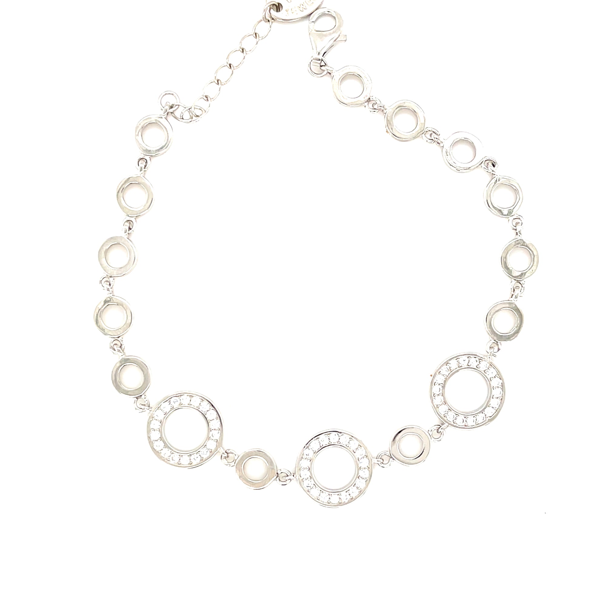 Sterling Silver Circle Bracelet