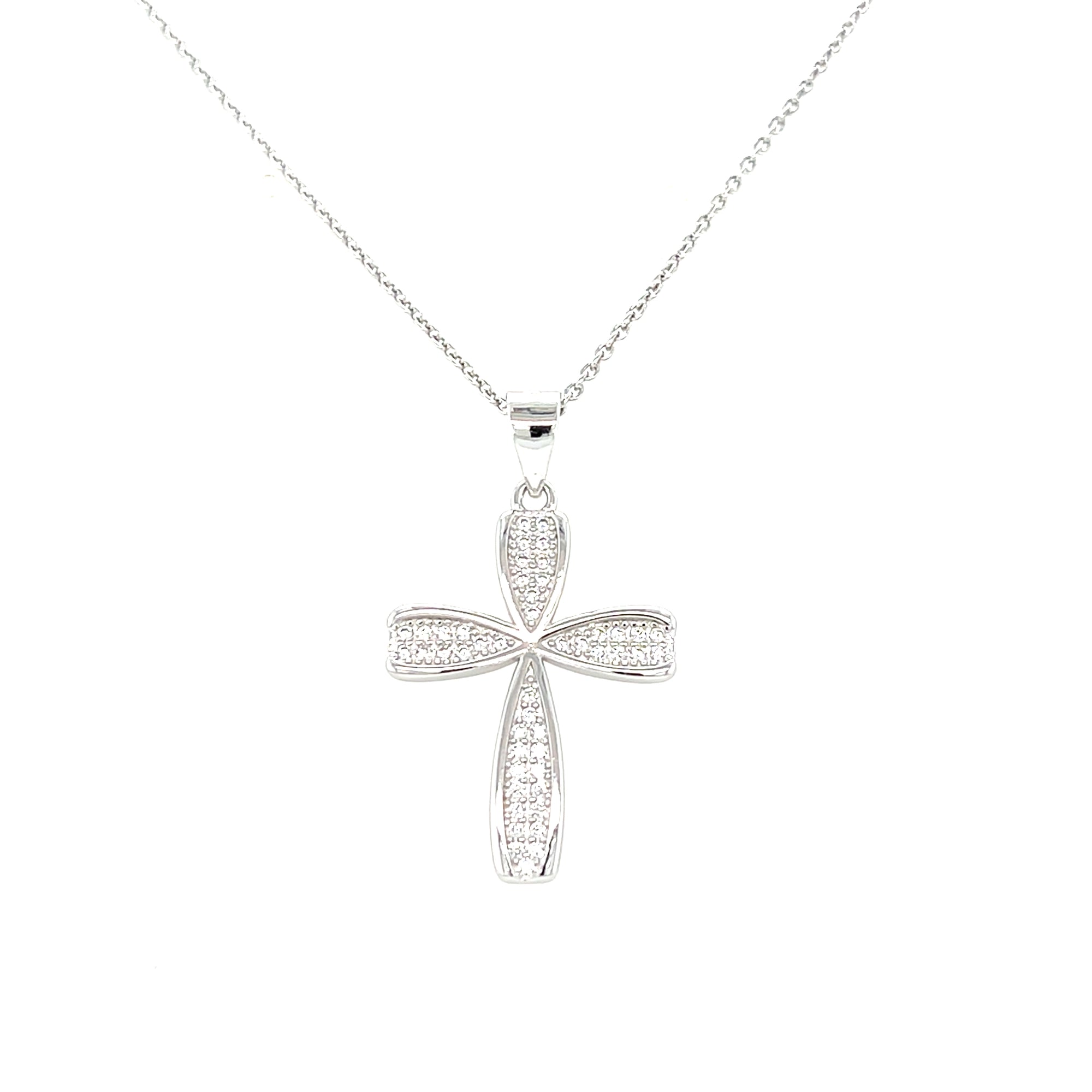 Sterling Silver Decorated Cross