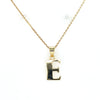 Gold Plated Initial Pendant
