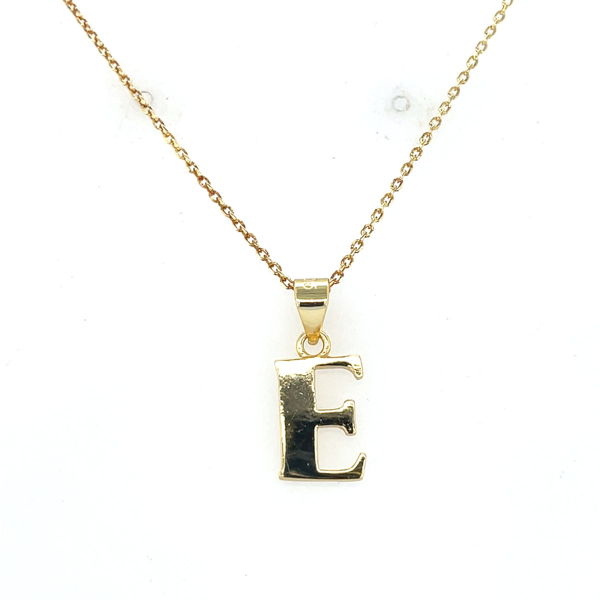 Gold Plated Initial Pendant