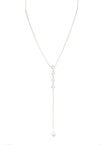 Sterling Silver Drop Necklace