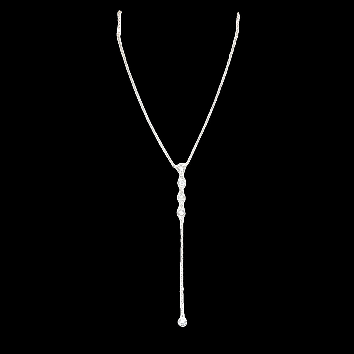 Sterling Silver Drop Necklace