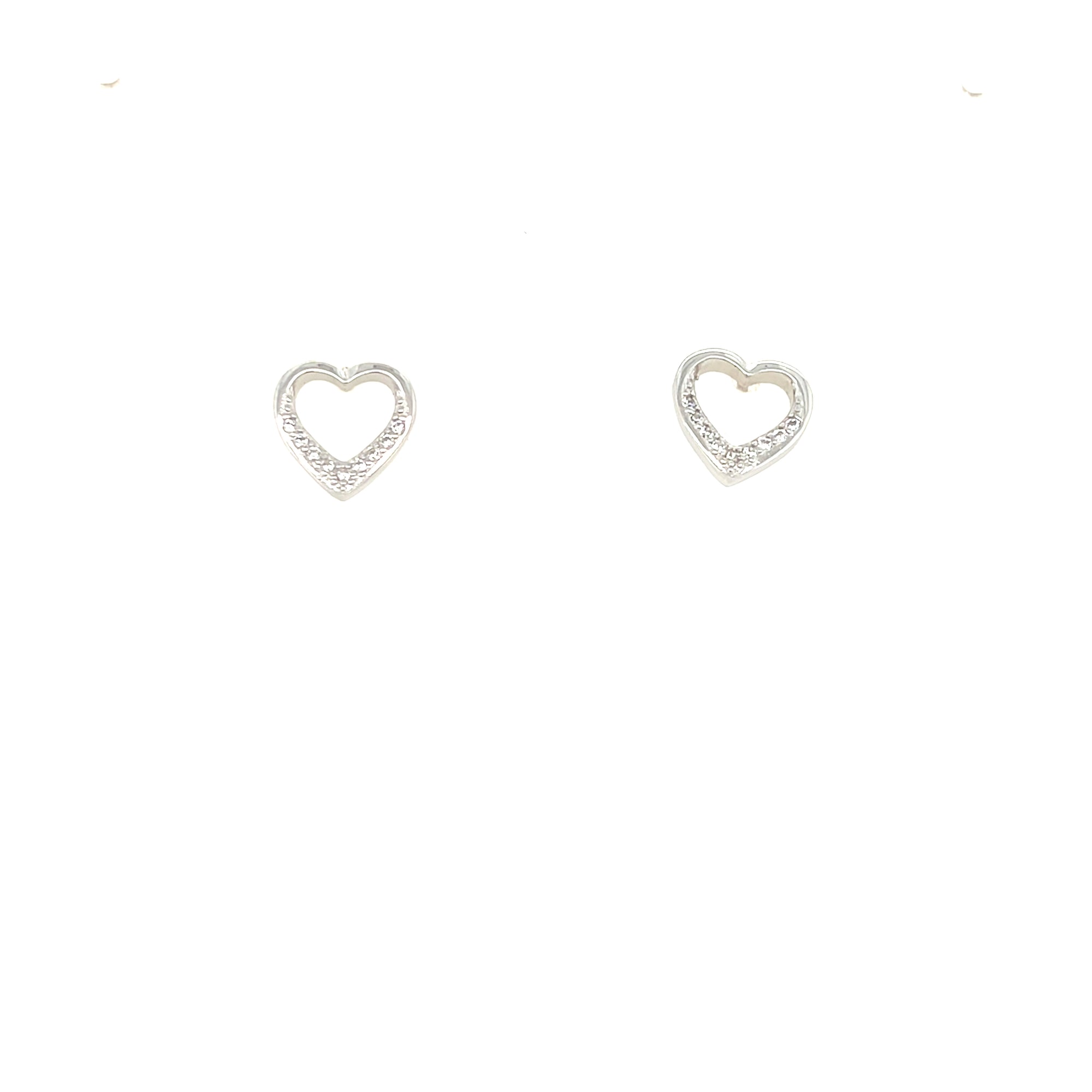 Sterling Silver Heart Earrings