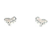 Sterling Silver Horse Earrings