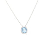 Sterling Silver Aquamarine Pendant