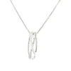 Sterling Silver Oblong Pendant