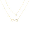 Gold Plated Double Layer Pendant