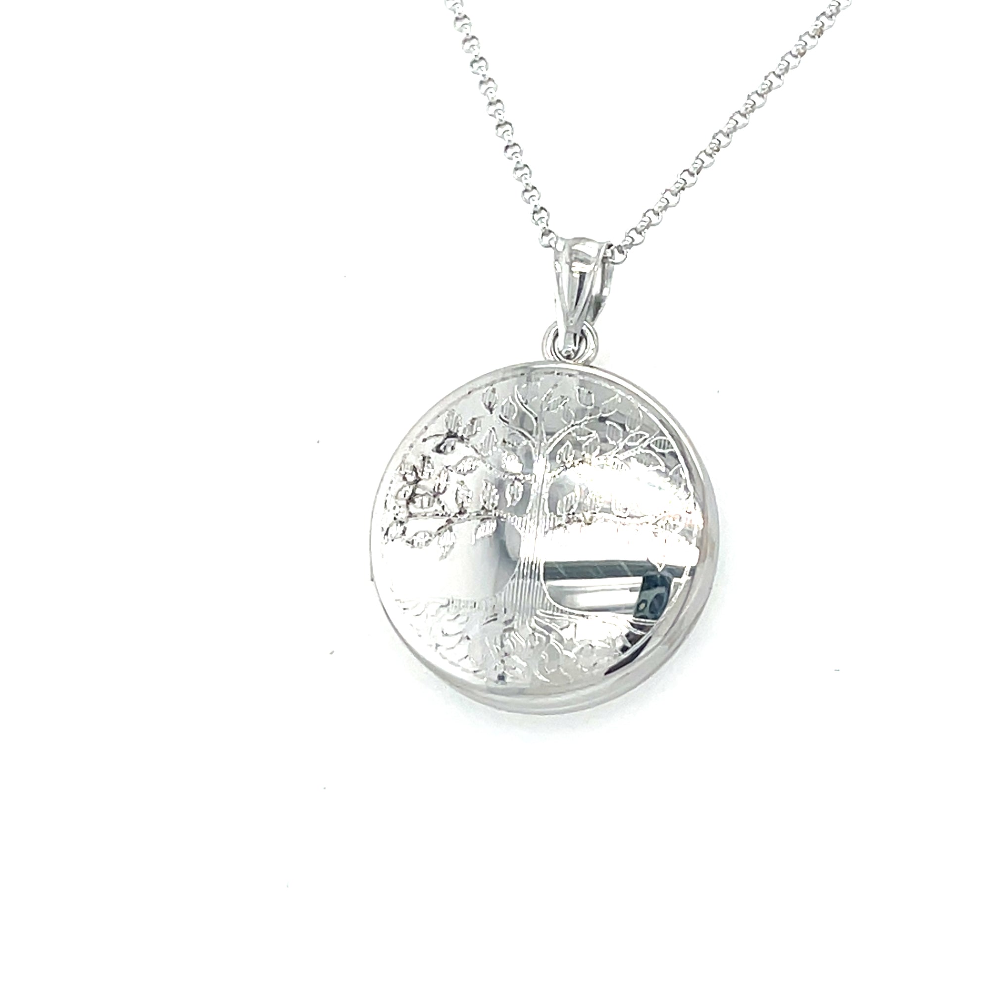 Sterling Silver Tree of Life Locket